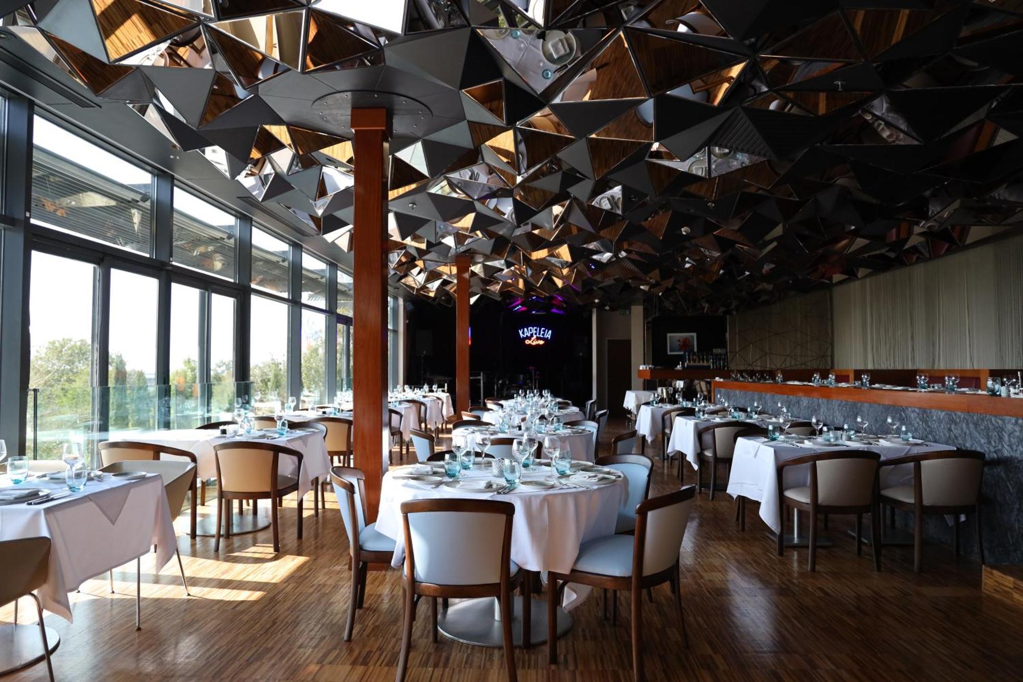 Sheraton Istanbul Atakoy Hotel Exterior foto Restaurant "360"