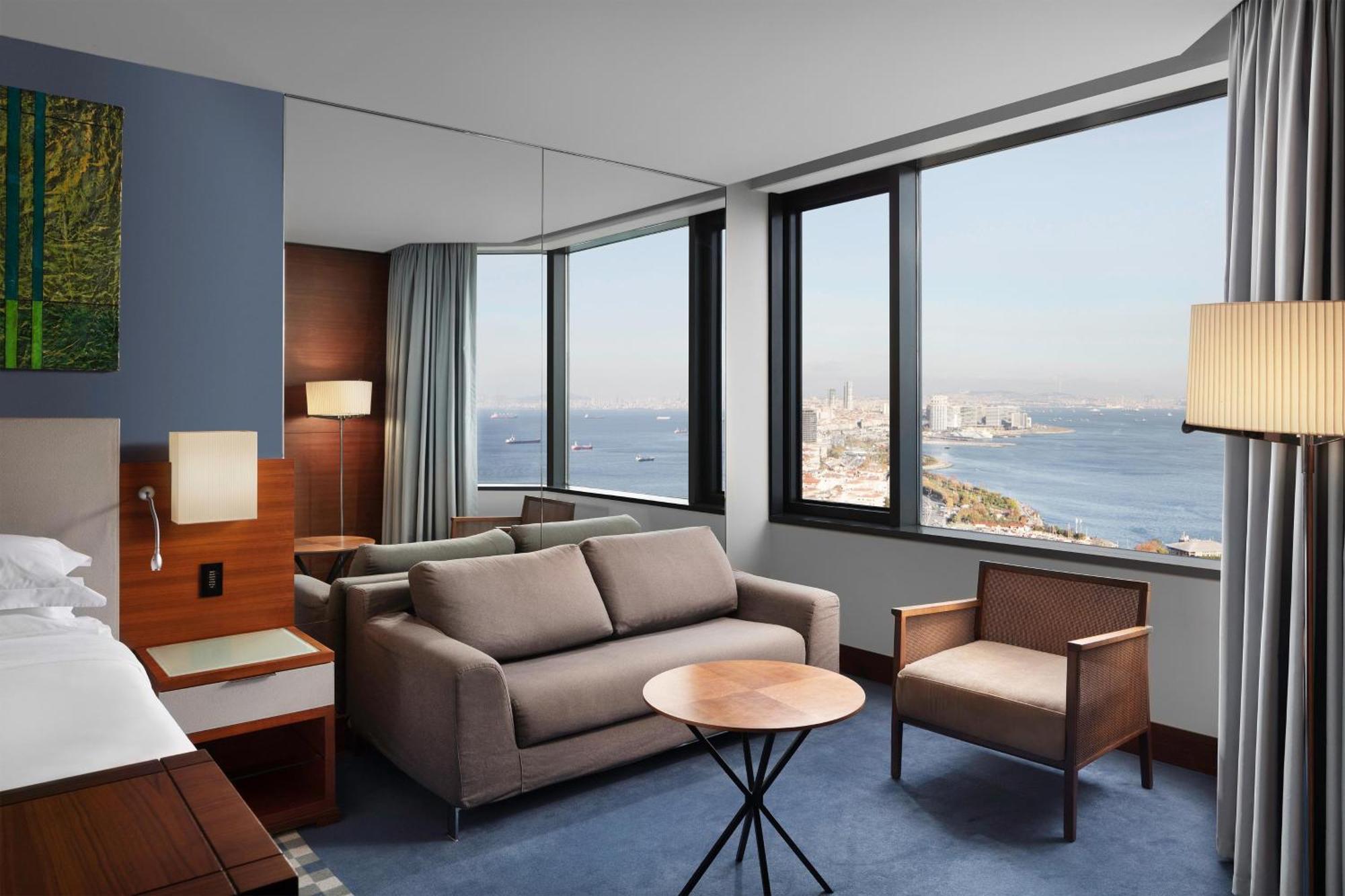 Sheraton Istanbul Atakoy Hotel Exterior foto A room at the hotel