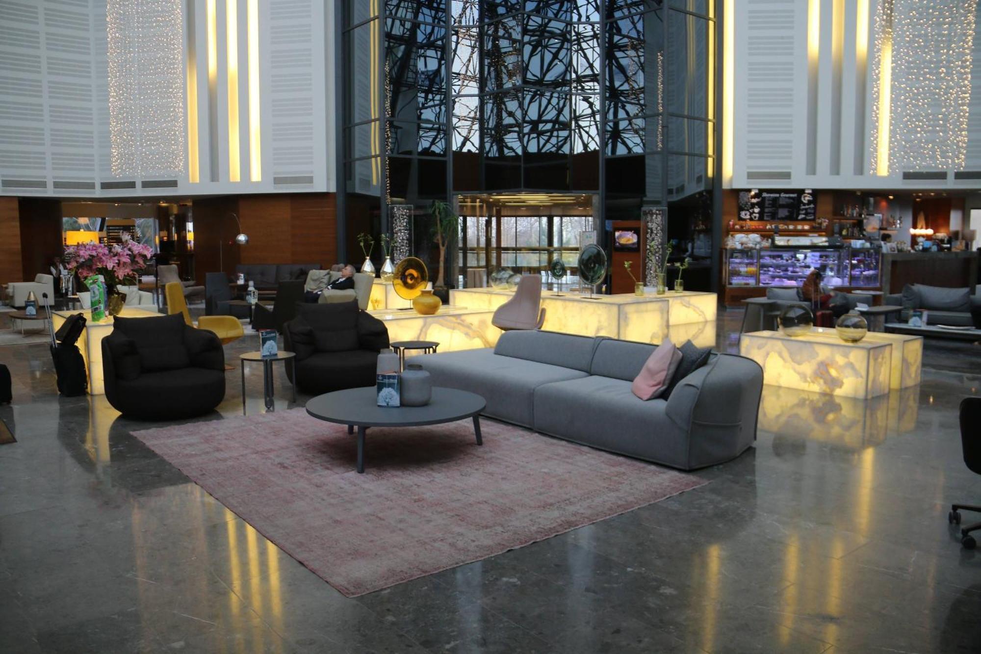 Sheraton Istanbul Atakoy Hotel Exterior foto The lobby of the hotel